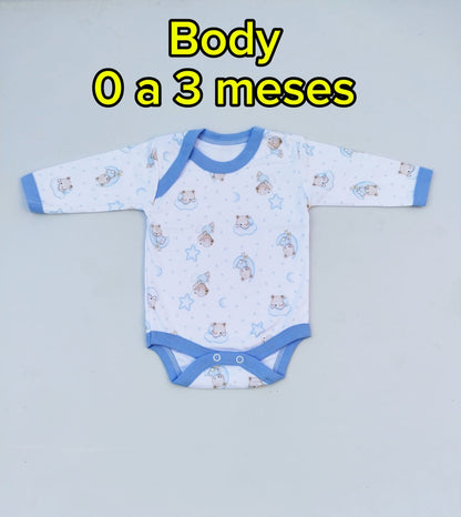 Ajuar Bebé 5 Piezas Algodón Suave – Recién Nacido | Baby Baylette
